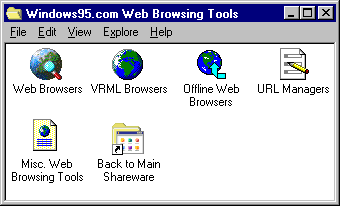 Windows95.com Web Browsing Tools